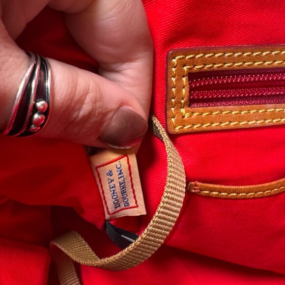 Dooney and Bourke Large Florentine Purse-Natural - Picture 8 of 8